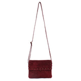 Amira – Studded Suede Crossbody Bag