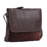 Riad – Leather and Suede Crossbody Bag