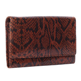 Arezzo – Reptile-Effect Leather Continental Wallet
