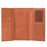 Lucca – Studded Soft Leather Continental Wallet