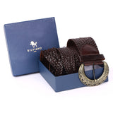 Assisi – Handwoven Leather Belt