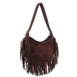 Varenna – Fringe Suede Shoulder Bag