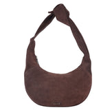 Esher – Suede Crescent Shoulder Bag