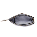 Halo – Leather Ring Handle Clutch
