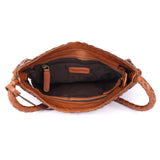 Sienna Weave – Woven Leather Shoulder Bag
