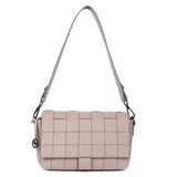 Pearl Weave – Woven Leather Shoulder Bag