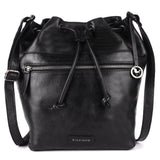 Soho – Drawstring Leather Bucket Bag