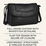 Guildford – Elegant Leather Flap Crossbody