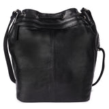 Soho – Drawstring Leather Bucket Bag