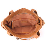 Arlington – North-South Knotted Leather Tote