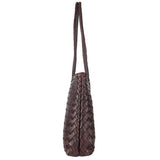 Elgin – Signature Handwoven Leather Shopper Tote