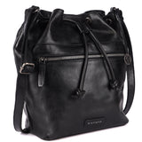 Soho – Drawstring Leather Bucket Bag