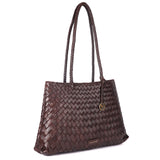 Elgin – Signature Handwoven Leather Shopper Tote