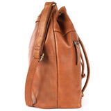 Soho – Drawstring Leather Bucket Bag