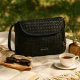 Carlisle – Woven Leather Crossbody
