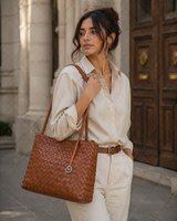 Connaught – Handwoven Leather Shoulder Bag
