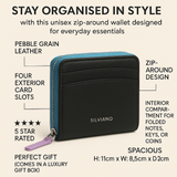 Amber Zip Around Wallet