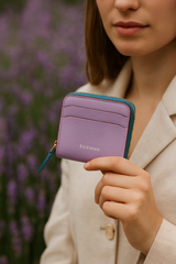 Amber Zip Around Wallet