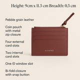 Zipped Coin & Card holder