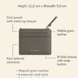 Zipped Coin & Card holder
