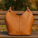 Surrey – Braided Handle Leather Carryall Tote