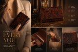 Arezzo – Reptile-Effect Leather Continental Wallet