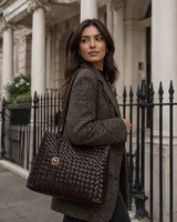 Connaught – Handwoven Leather Shoulder Bag