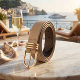 The Sloane – Pebble Leather Women’s Belt