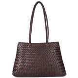 Elgin – Signature Handwoven Leather Shopper Tote