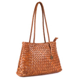 Elgin – Signature Handwoven Leather Shopper Tote