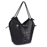 Surrey – Braided Handle Leather Carryall Tote