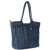Beverley – Luxe Handwoven Leather Shopper Tote