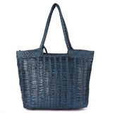 Beverley – Luxe Handwoven Leather Shopper Tote