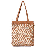 Arlington – North-South Knotted Leather Tote