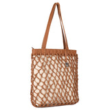 Arlington – North-South Knotted Leather Tote