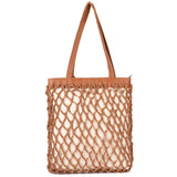 Arlington – North-South Knotted Leather Tote