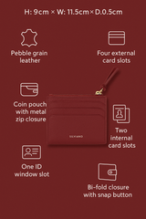 Zipped Coin & Card holder