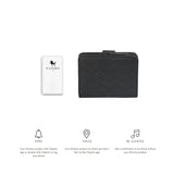 Lindsey Bi Fold Trackable Wallet Quilted