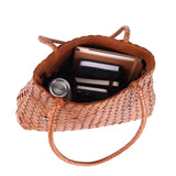 Connaught – Handwoven Leather Shoulder Bag
