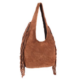 Sahara – Fringe Suede Hobo Bag