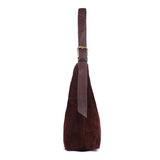 Zahara – Studded Suede Hobo Bag