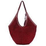Soraya – Studded Suede Tassel Hobo Bag