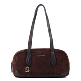 Arden – Suede Leather East-West Shoulder Bag