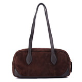Arden – Suede Leather East-West Shoulder Bag