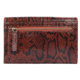 Arezzo – Reptile-Effect Leather Continental Wallet