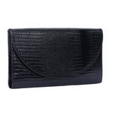 Como – Reptile-Embossed Leather Continental Wallet