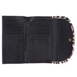 Taormina – Zebra Hair-On Leather Continental Wallet