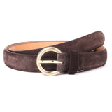 Orvieto – Suede Round Buckle Belt