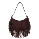 Varenna – Fringe Suede Shoulder Bag