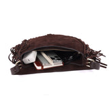 Varenna – Fringe Suede Shoulder Bag